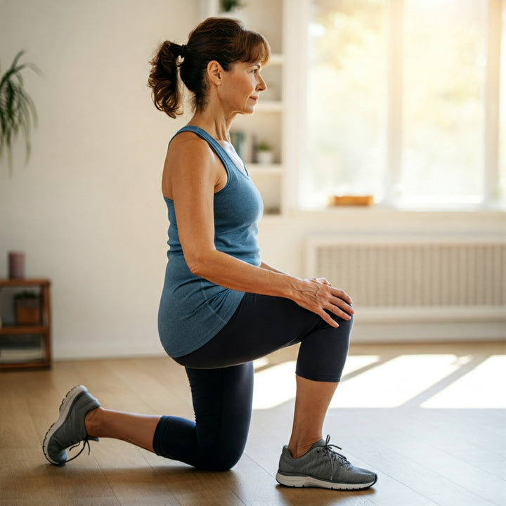 Frau macht Sport