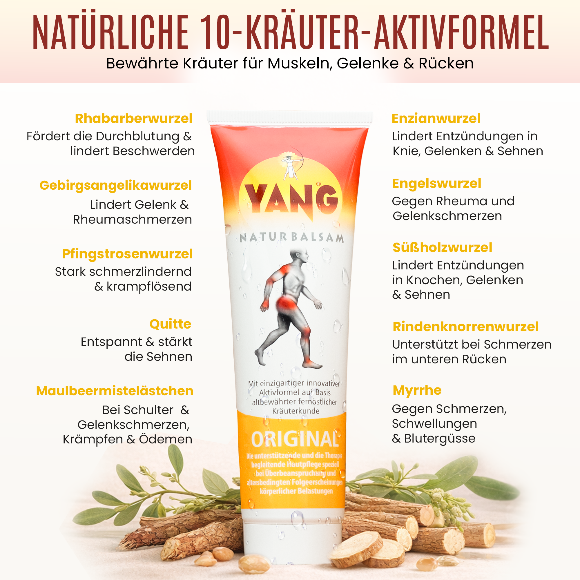YANG Naturbalsam: natürlich, lindernd, pflegend