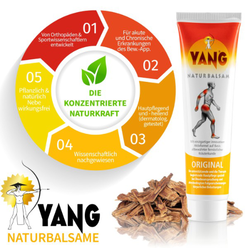 YANG Naturbalsam: natürlich, lindernd, pflegend
