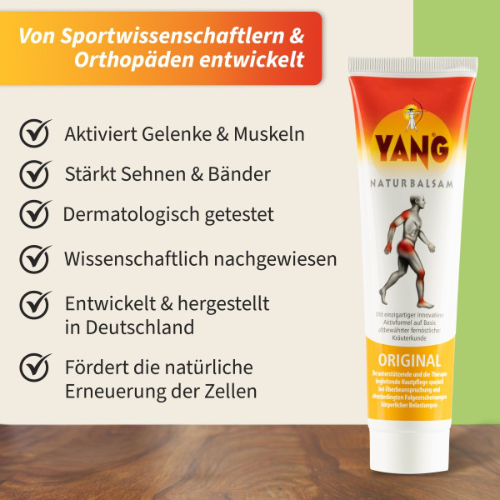 YANG Naturbalsam: natürlich, lindernd, pflegend